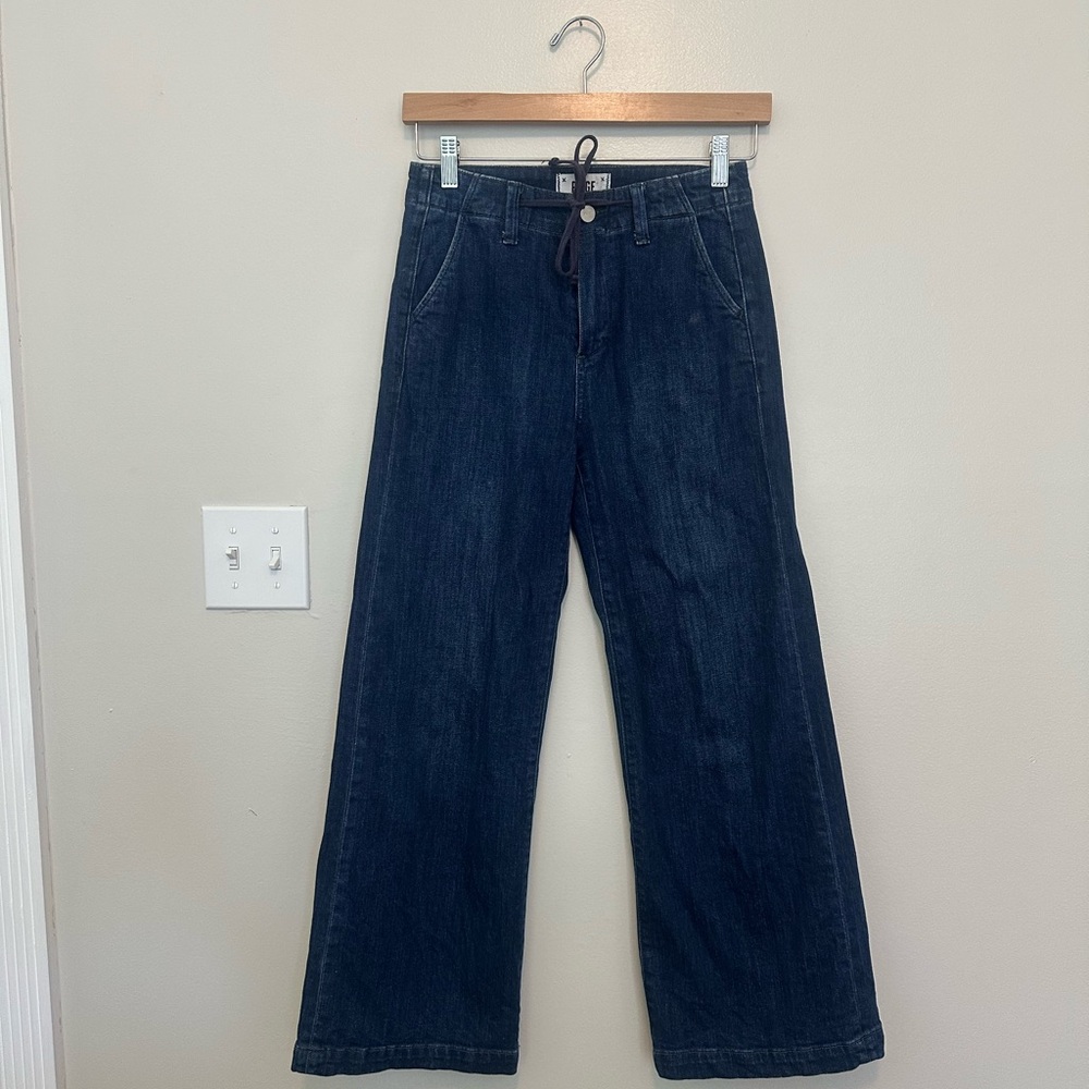 Paige Wide Leg Jeans, 24
